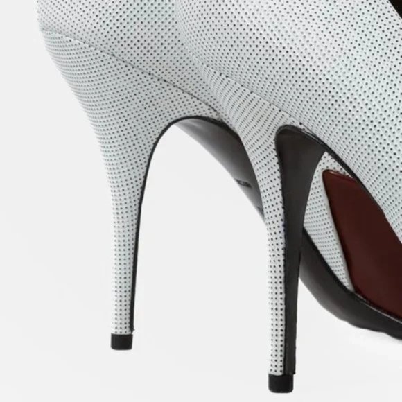 Alexander Wang Cicely Mixed Leather Pump - Picture 8 of 10